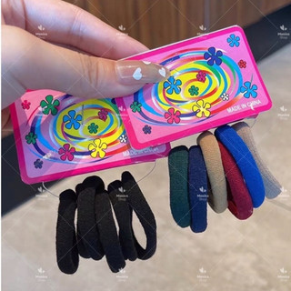KIT 6-60 unidades Elasticos de cabelo Xuxa Rabico Feminino em Oferta na Shopee