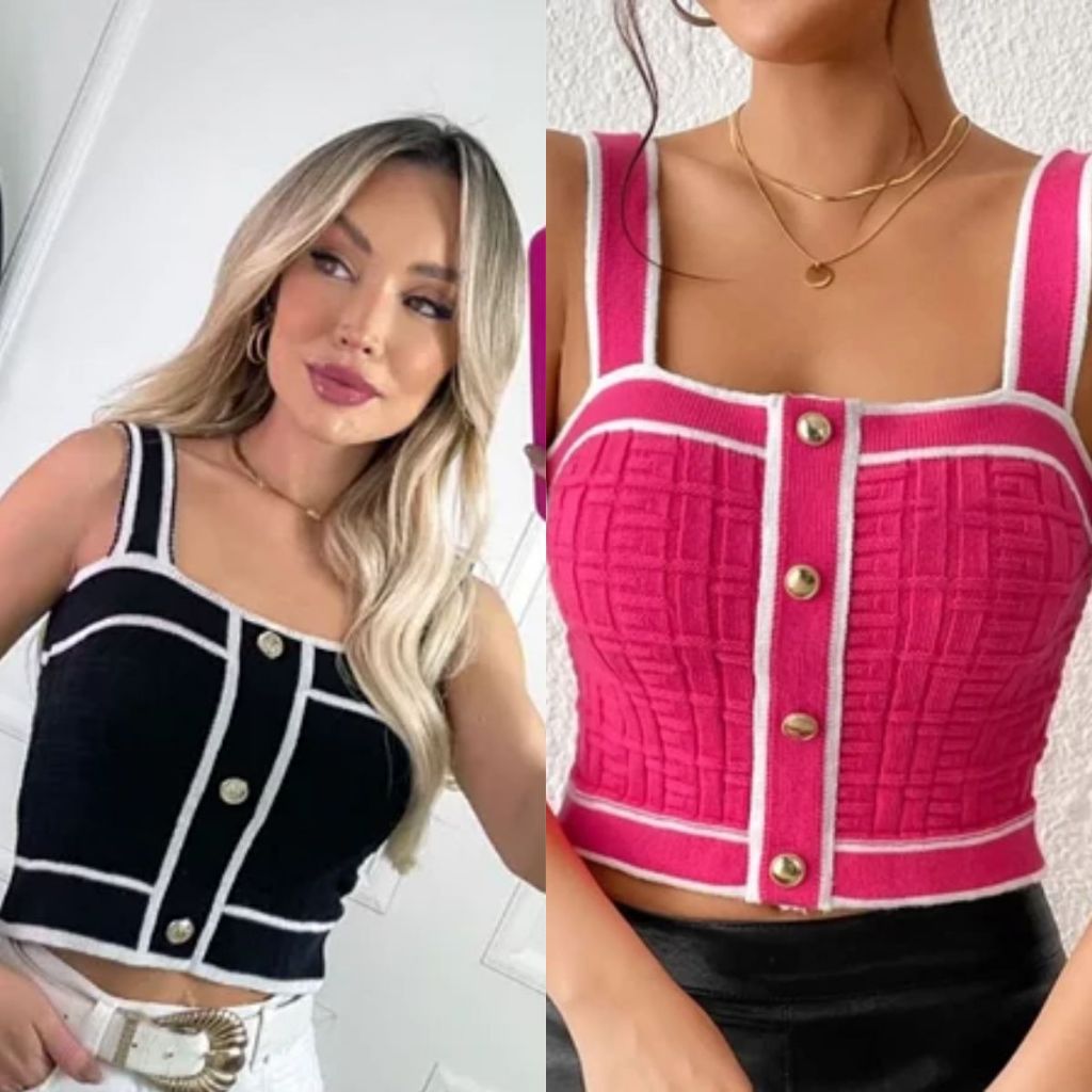 Cropped Preto Curto: Onde Comprar | BuscaProdutos