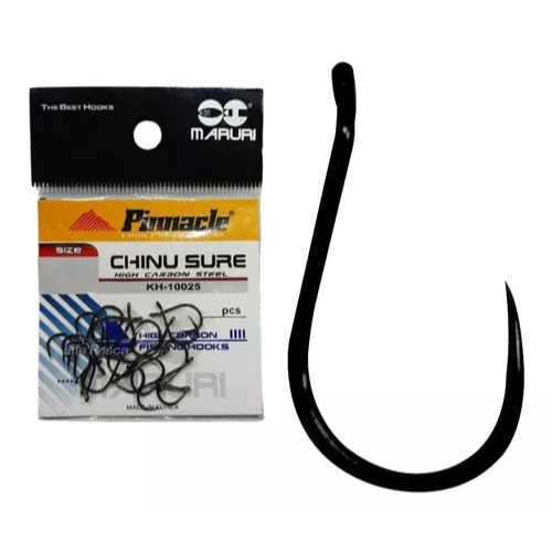 Anzol Pinnacle Chinu Sure Sem Farpa 7 Cart. 20pçs