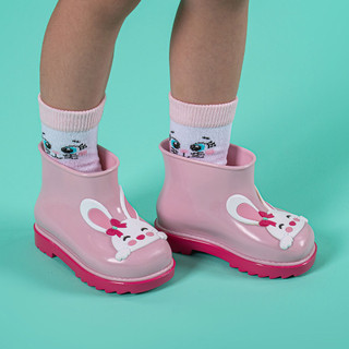 Galocha Infantil Splash Kidy Baby Coelha Rosa em Oferta na Shopee