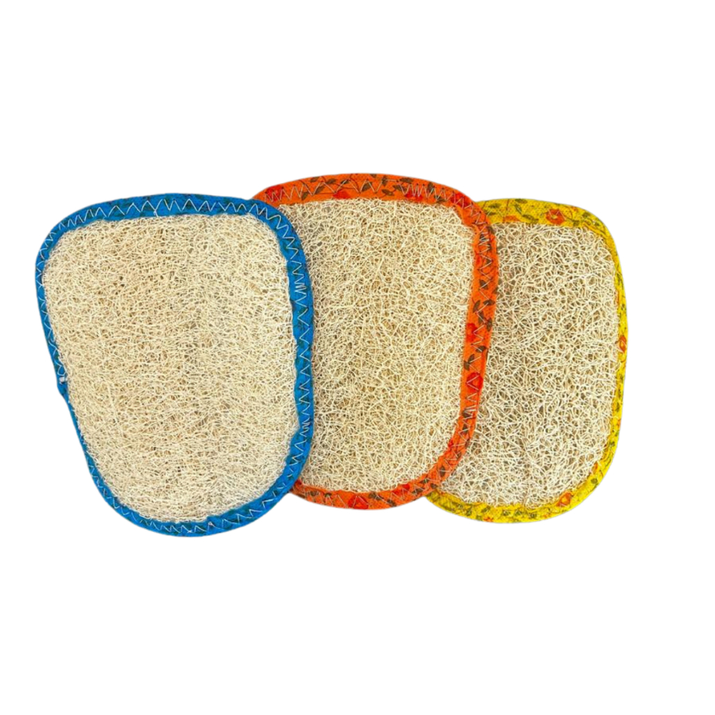 Kit 10 Buchas Vegetal Luva P Esfoliante 100% Natural Banho