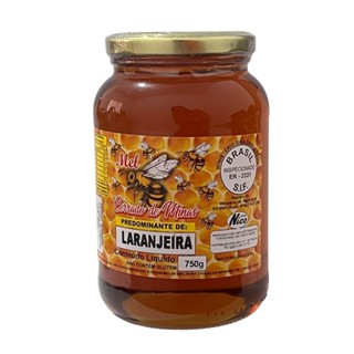 Mel Cerrado de Minas 750Kg Pote de Vidro - Laranjeira em Oferta na Shopee
