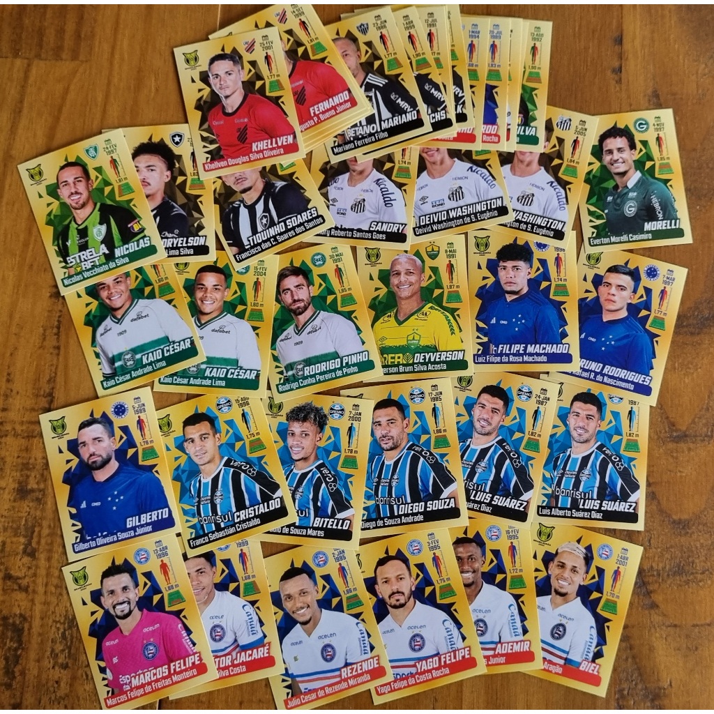 Figurinhas Times da Série A - Brasileirão 2023 - Nunca Coladas -  Complete sua Coleção!
