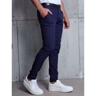 Calça Alfaiataria Masculina Calça Social Masculina Slim Chino Premium Casual Estilo Skinny em Oferta na Shopee