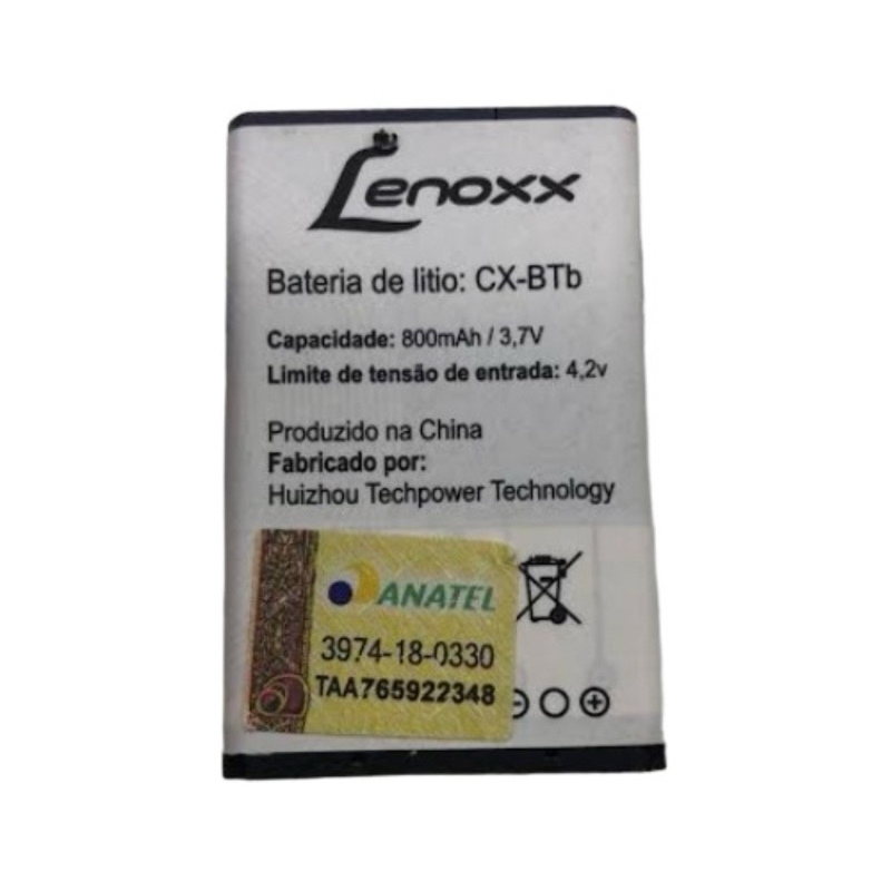 B.a.t.e.r.i.a. Lenoxx Cx-btb Original Garantia Envio Ja