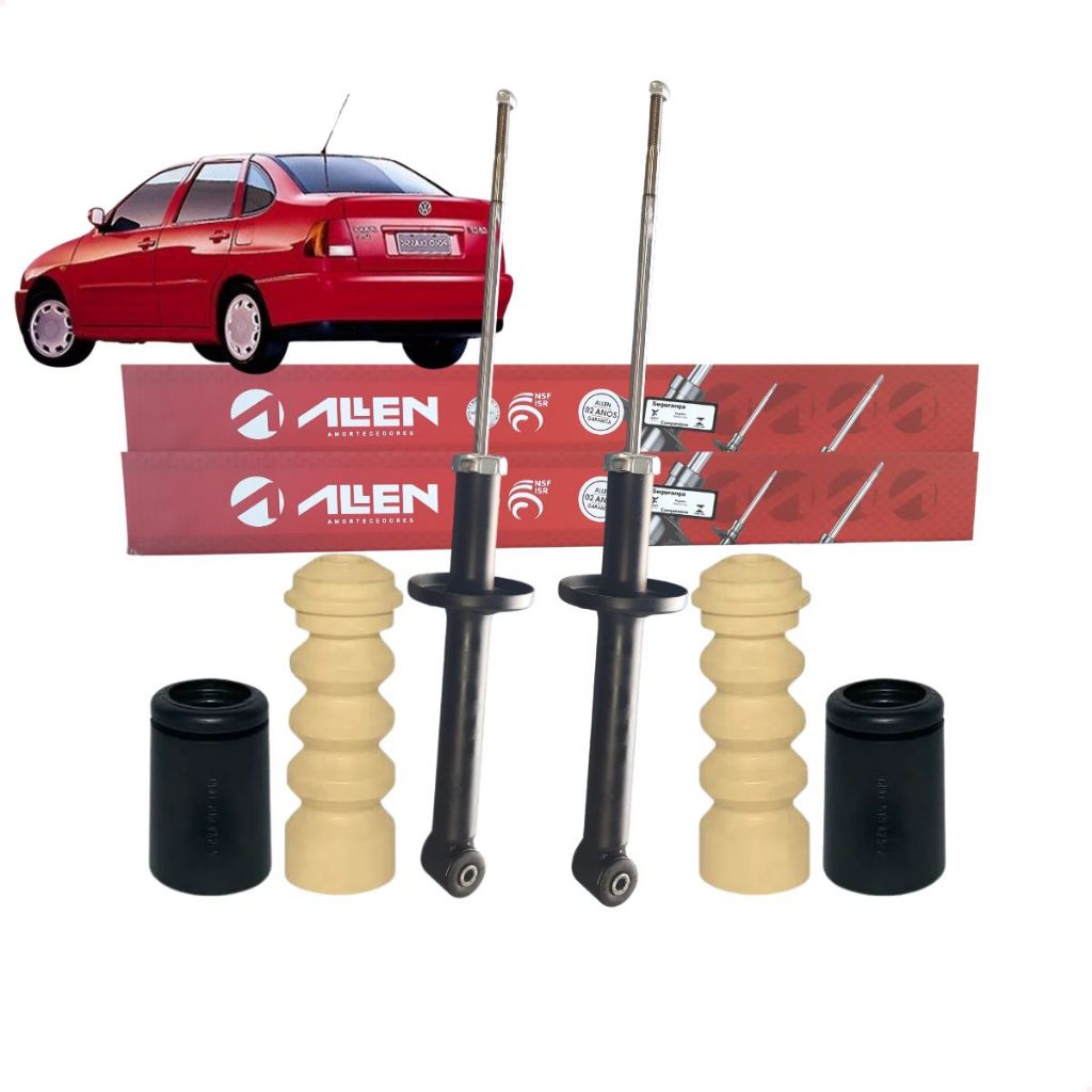 Amortecedor Polo Classic 1996 A 1999 Par + Kit Traseiro em Oferta na Shopee