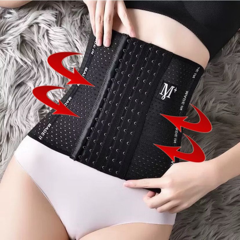 Cinta Modeladora com 6 Ajustes Queima De Gordura Redutora de Medidas Afina Cintura Fitness em Oferta na Shopee