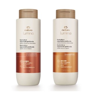 Shampoo + Condicionador Para Cabelos Secos 300ml Cada Natura Lumina em Oferta na Shopee