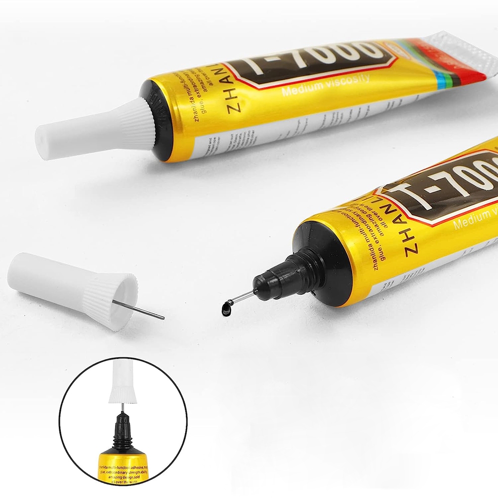 Cola Adesiva Multiuso T-7000 Tela Reparo Celular Para Iphone Samsung Xiaomi Lcd Frontal Display DIY T7000 15ml