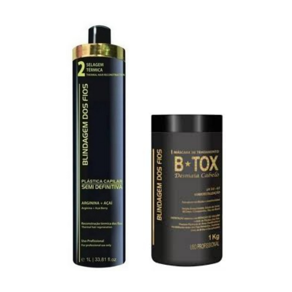 Semi Definitiva Passo 2 + B-TOX 2x1L em Oferta na Shopee