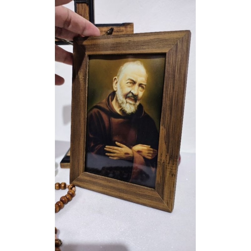 Quadro com Imagem de São Padre Pio