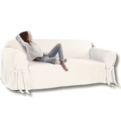 Capa para Sofá Exclusiva Mistero Brim Sarja 100% Algodão 1,2,3,4,5,6 lugares