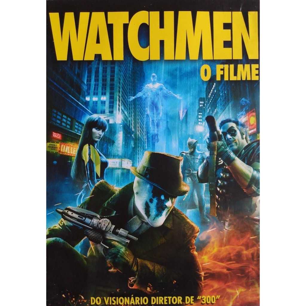 WATCHMEN O FILME DVD JACKIE EARLE HALEY  PATRICK WILSON  JEFFREY DEAN MORGAN  MALIN AKERMAN  MATTHEW GOODE