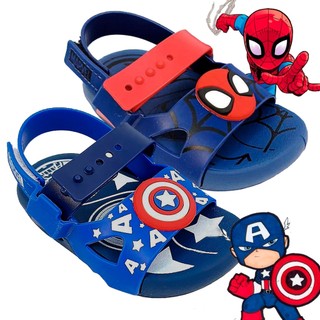 Sandalia Papete Menino Marvel United Baby Grendene 23173 em Oferta na Shopee