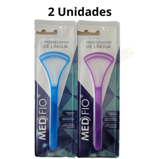 Limpador Raspador De Língua 2 UNIDADES Higiene Bucal em Oferta na Shopee