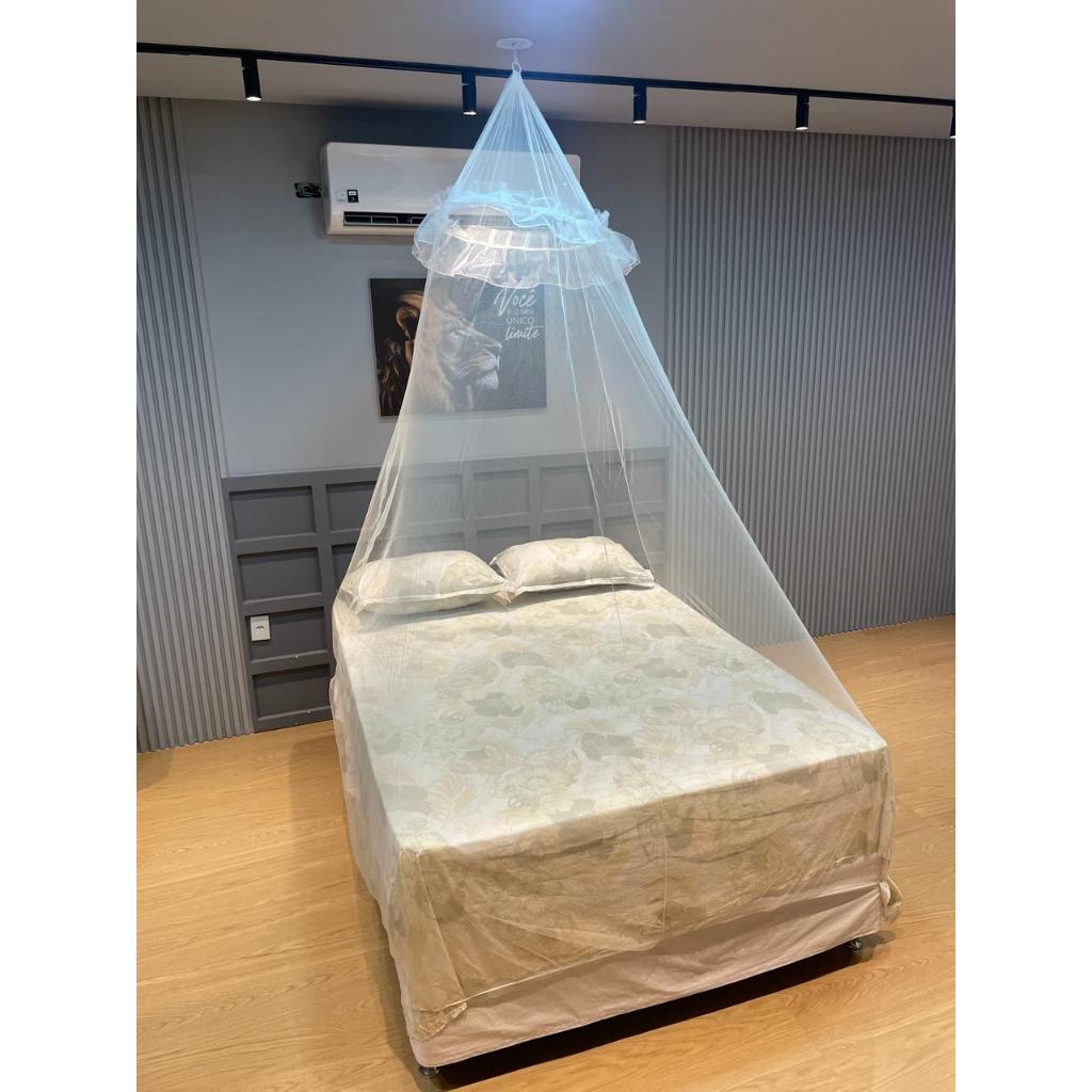 Mosquiteiro Filó Para Cama Casal e Solteiro