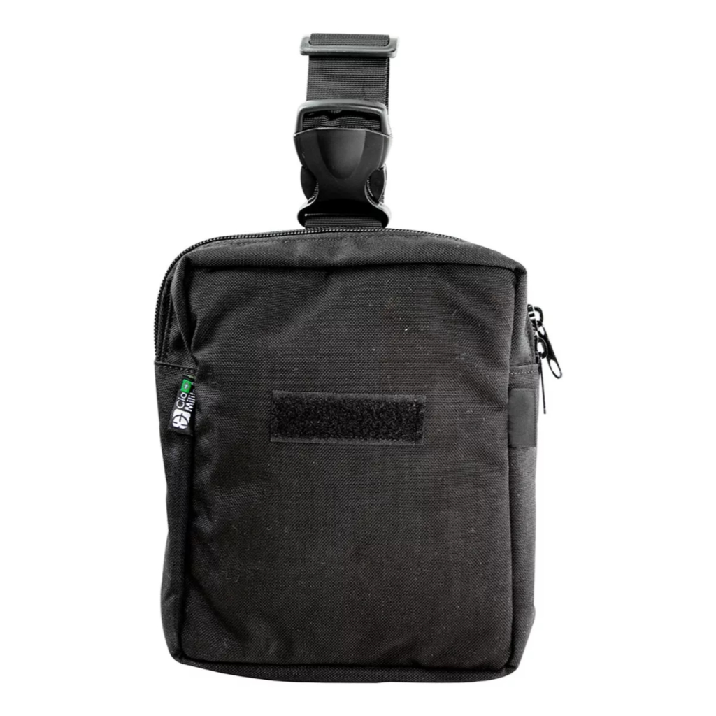 Embornal De Perna Cordura 1000 Cia Militar Preto