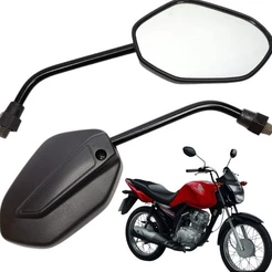 Retrovisor Mini Cg Fan Titan 125 150 160 Start 160 Par