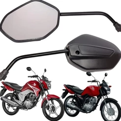 Par Retrovisor Honda Cg Titan 125 150 Fan 160 Titan 160 Start 160 Modelo Original