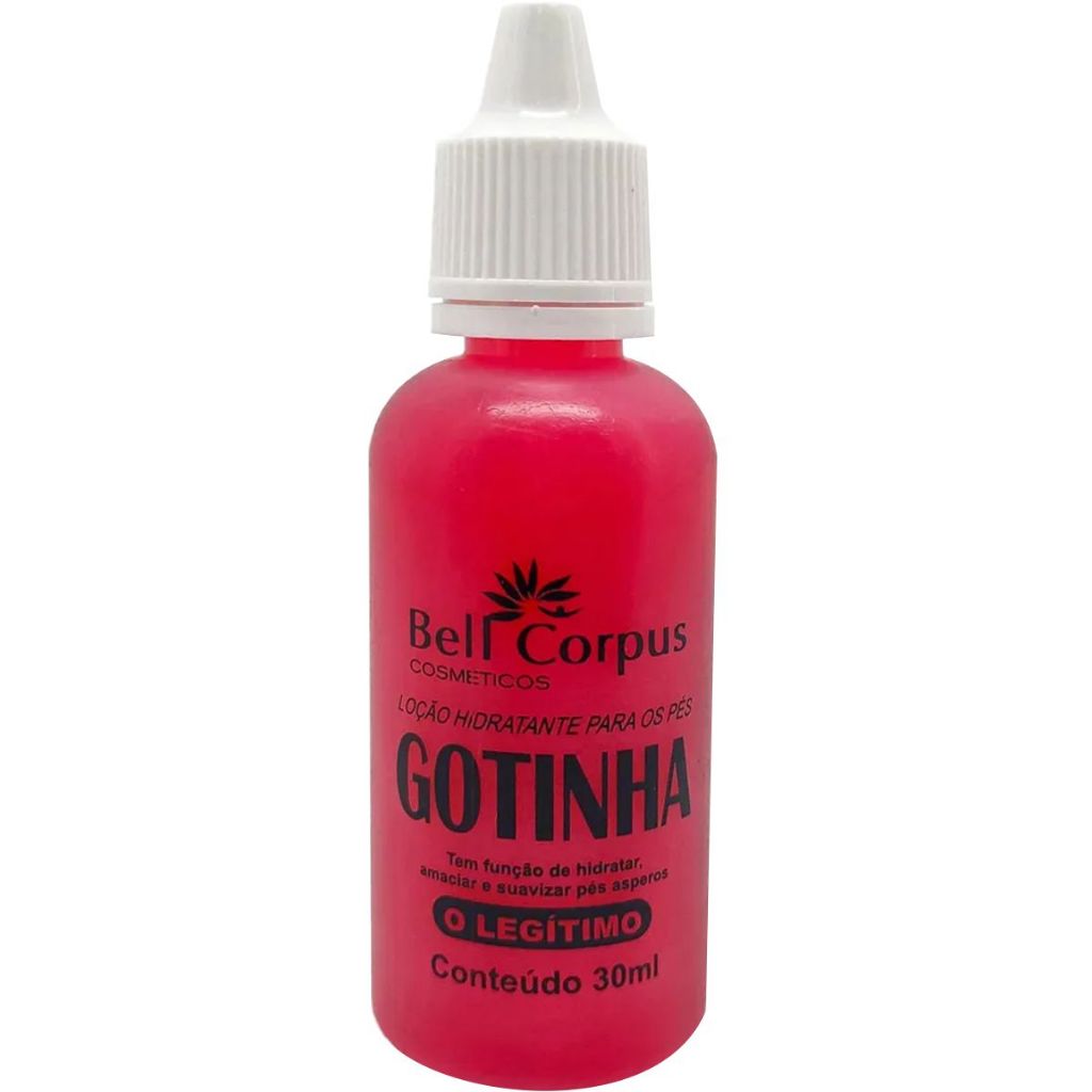 LOÇÃO PARA OS PÉS GOTINHA BELL CORPUS HIDRATA E SUAVIZA
