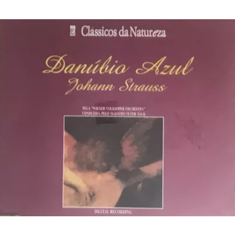CD CLASSICOS DA NATUREZA DANUBIO AZUL JOHANN STRAUSS