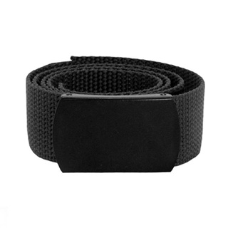Cinto Preto Em Nylon - Fivela Preta - Escolta - Segurança em Oferta na Shopee