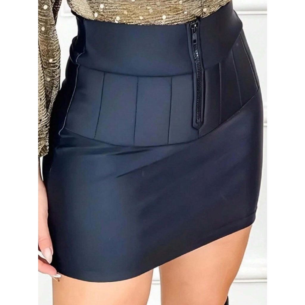 Saia Lipo Modeladora Suplex Power Feminino Cintura Alta em Oferta na Shopee