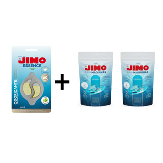 Kit 1 Odorizante Jimo Essence Limão + 2 Limpa Máquinas De Lavar Louças Jimo Pastilha 4x17g em Oferta na Shopee