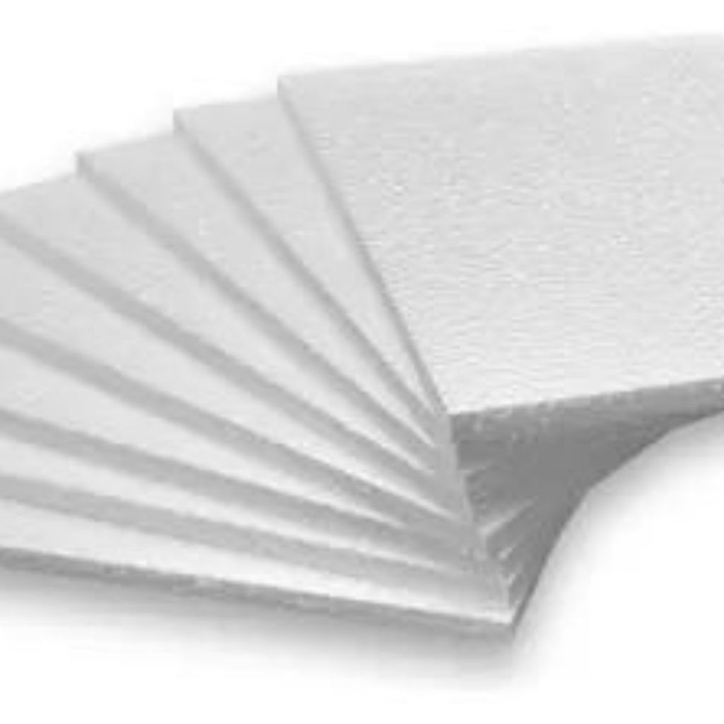 Placas Isopor 50x50 10mm - Kit C/ 14 Unidades PLACAS DE PARA TETO - PAREDE - FORRO ISOLAMENTO ACÚSTICO - ARTESANATO