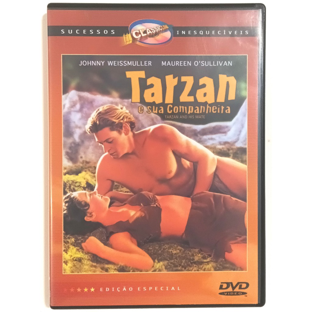 Tarzan E Sua Companheira Com Johnny Weissmuller. Dvd