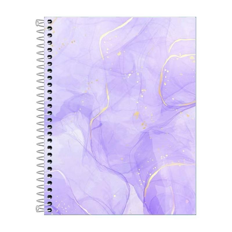 Adesivo  Capa de caderno lilas em Oferta na Shopee