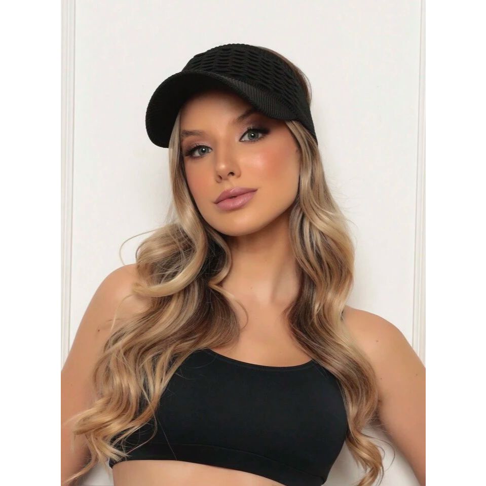 Viseira Chapéu Feminina Praia Aba Longa Proteção Chapéu Solar Verão em Oferta na Shopee