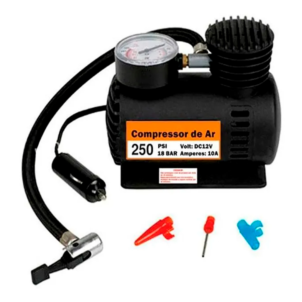 Mini Compressor De Ar 12v Bestfer - Home & Living