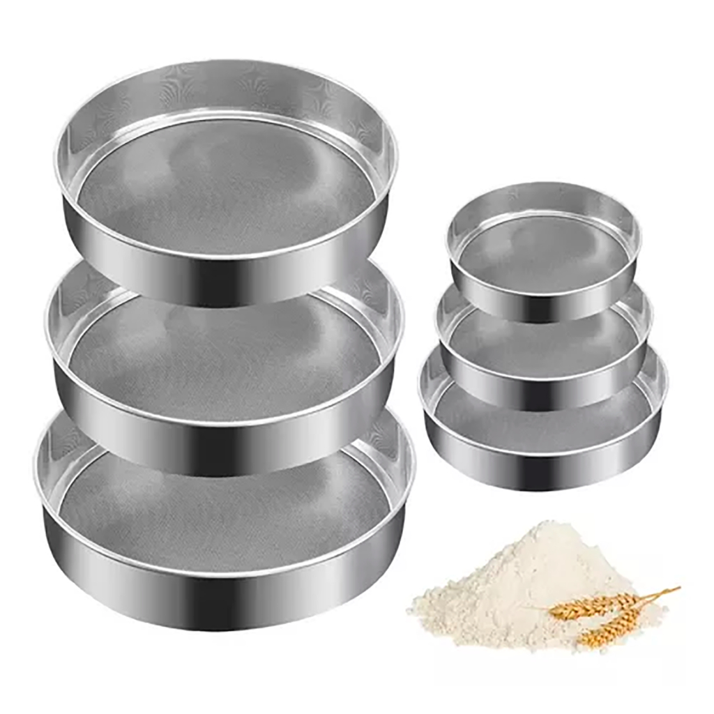 Kit Com 6 Peneiras Aço Inox Bestfer em Oferta na Shopee