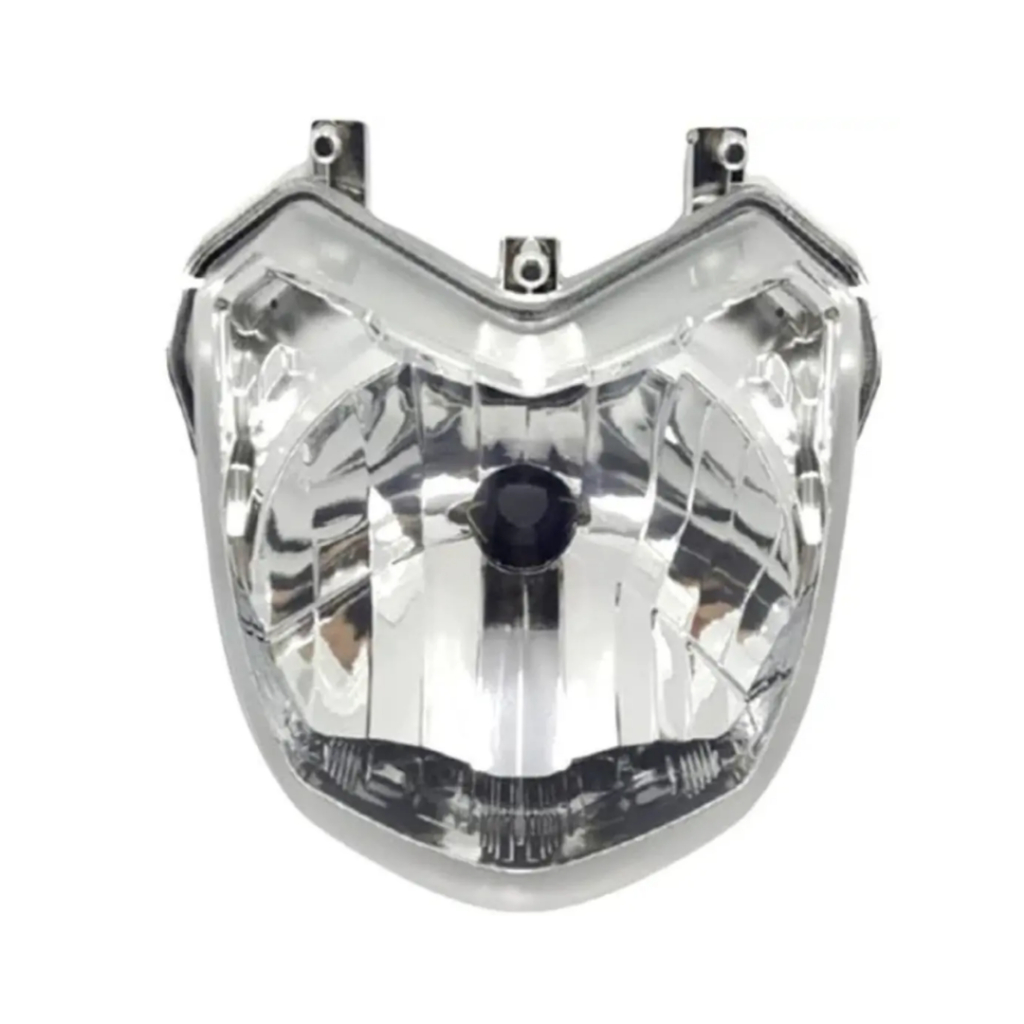 Farol Globo Bloco Optico para Moto Ybr 125i - Ybr 150 Factor E/ed Flex
