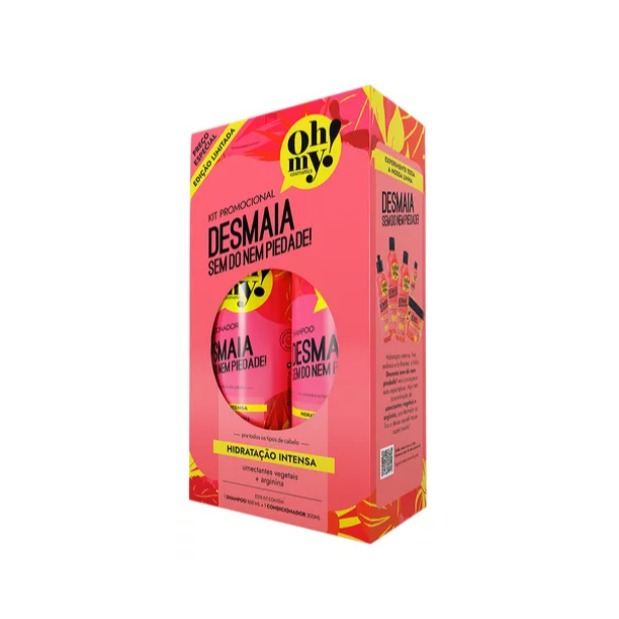 KIT PROMOPACK DESMAIA SEM DÓ NEM PIEDADE SH 500ML+COND 300ML