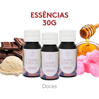 Essências Aromas Doces para Sabonetes, Aromatizador, Cosmético e Difusores elétricos - Linha Premium em Oferta na Shopee
