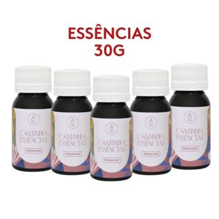 Essências 30g a Base de Óleo para Sabonetes, Aromatizadores, Cremes e Cosméticos - Linha Premium. em Oferta na Shopee