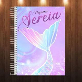 Capa de caderno - Sereia em Oferta na Shopee