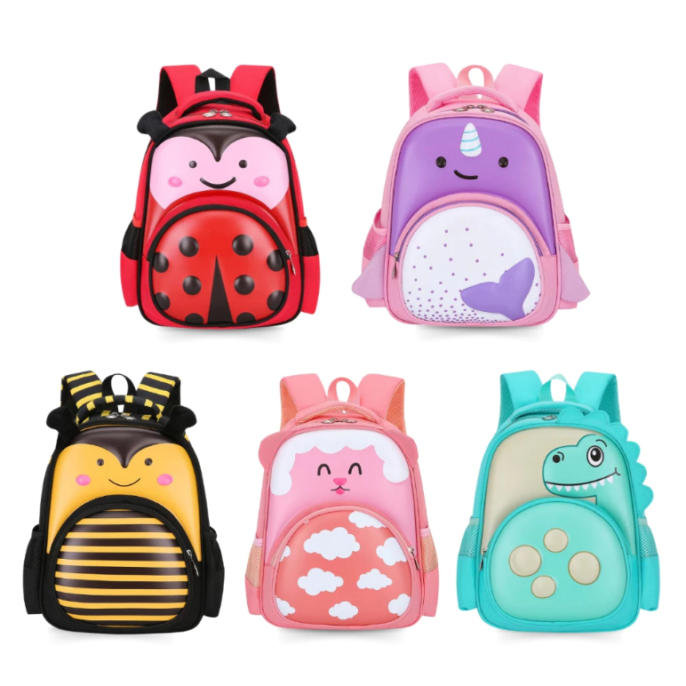 Mochila Infantil Escolar Menino Menina Bichinhos Animais Zoo Impermeável Resistente LANÇAMENTO em Oferta na Shopee