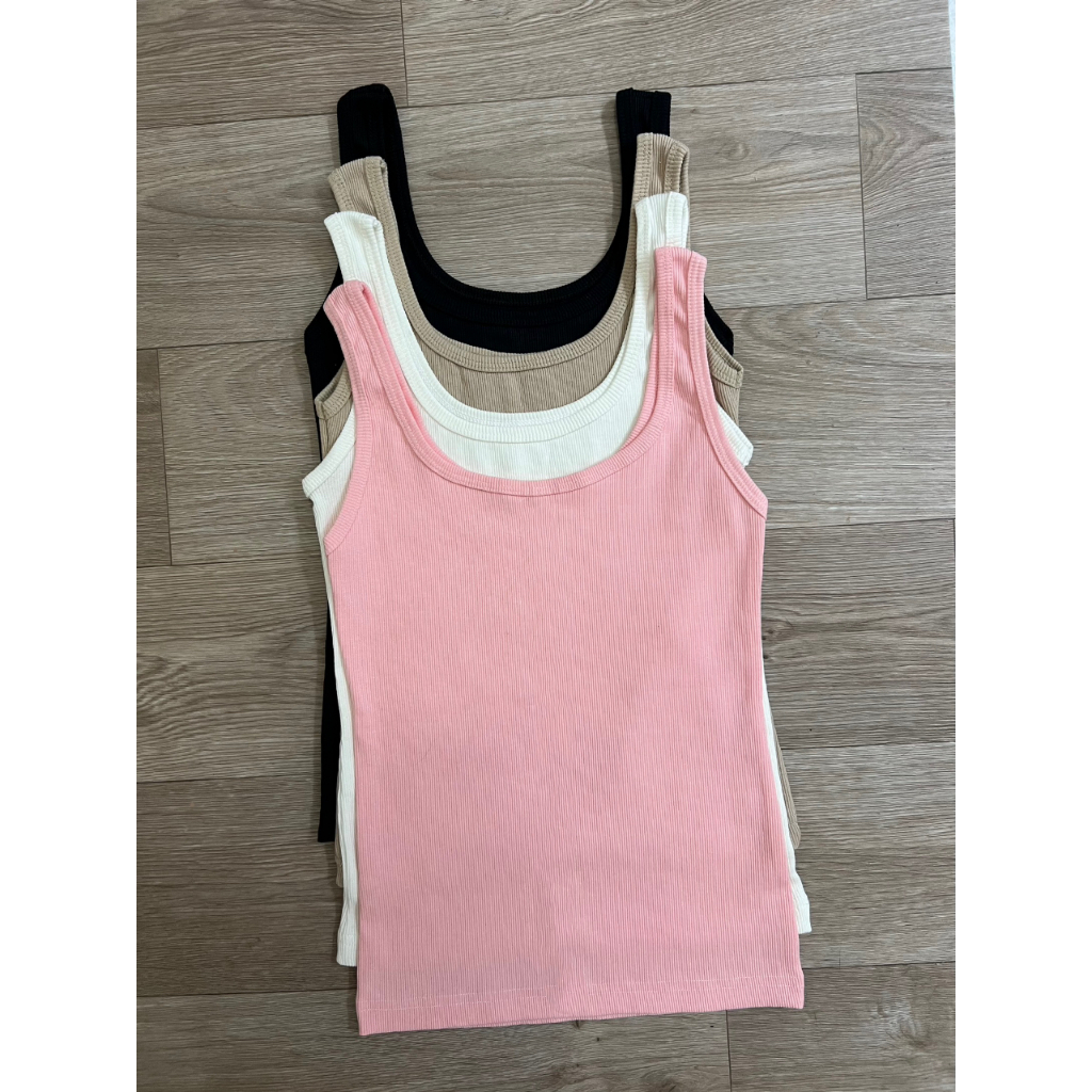 BLUSA  BÁSICA CANELADA DE ALGODÃO COM ELASTANO - TOQUE MACIO E CONFORTÁVEL - TAMANHO ÚNICO - VÁRIAS CORES.