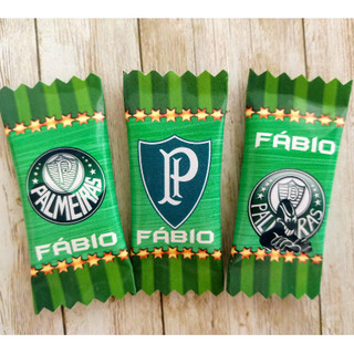 Bala personalizada/Festa do palmeiras/Time de futebol/Festa Palmeiras/Aniversário Palmeiras/Personalizados Palmeiras