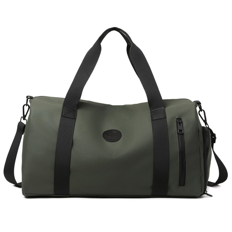 Bolsa de Viagem Leve e Portátil, Bolsa de Viagem Versátil de Cor Sólida e Zíper, Bolsa Esportiva e de Fitness c06
