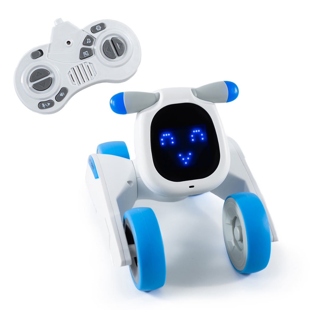 Cachorro Robô Puppy Bot Interativo com Luzes e Controle Remoto Brinquedo Inteligente com S...