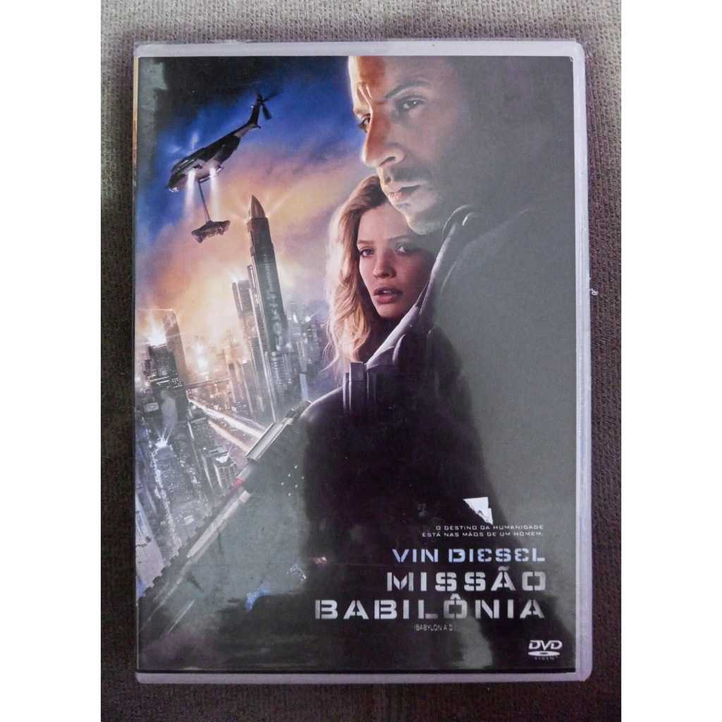 DVD Missao babilonia vin diesel