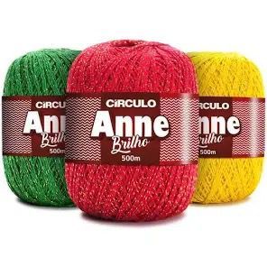 Linha Fio Anne BRILHO 500 metros - Circulo