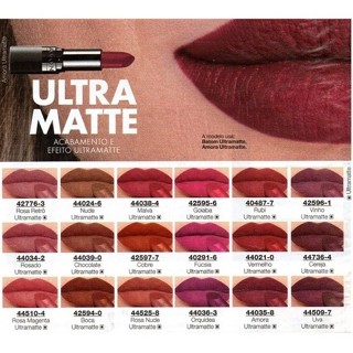 Batom Avon Ultramatte FPS15 - 3,6g em Oferta na Shopee
