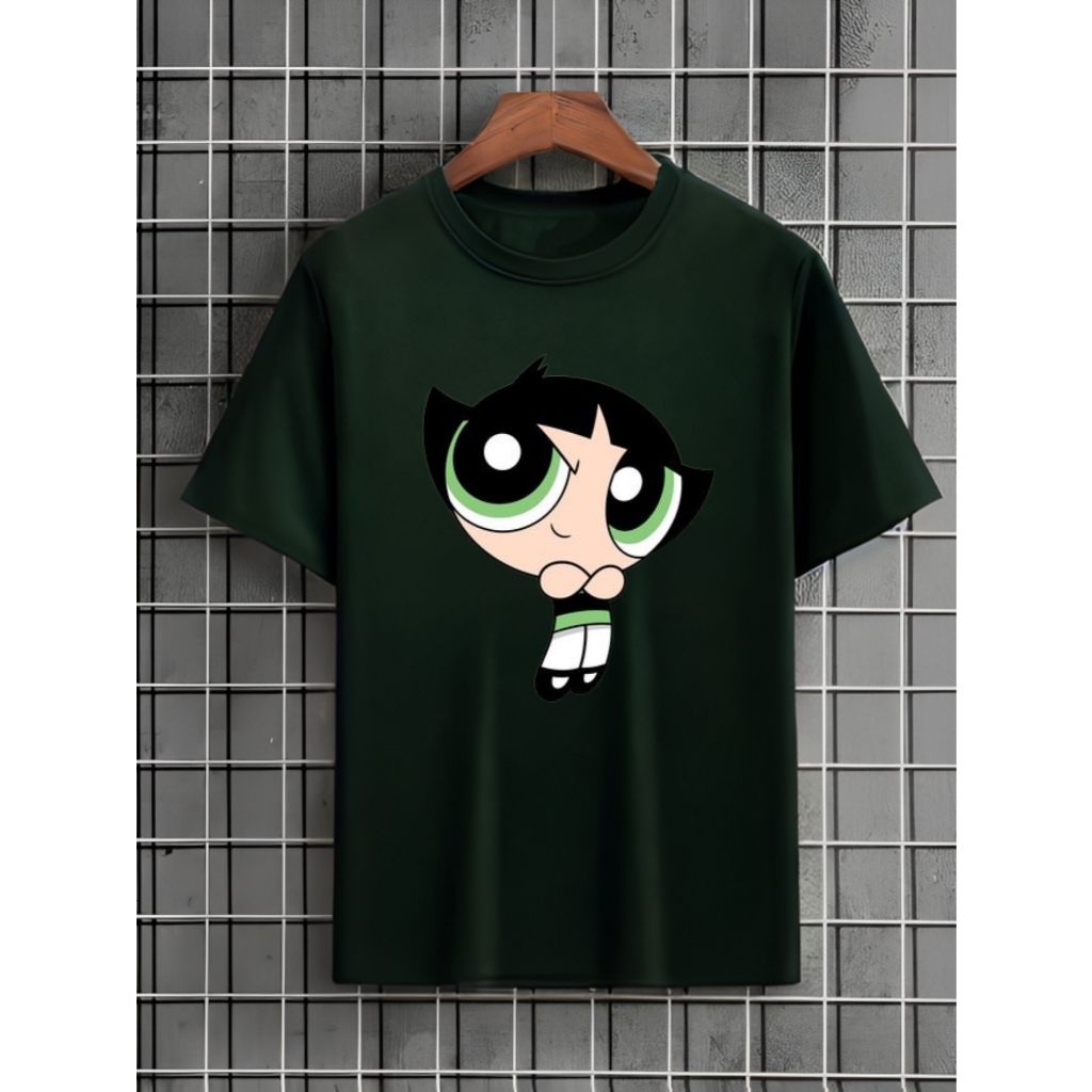 Camiseta  Meninas Super Poderosas  Estampada 100% Algodão Unissex Feminina Confortável
