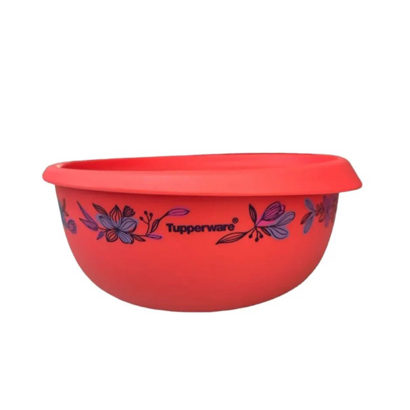 Tupperware* Tigela Toque Mágico 550ml Vermelha Hibiscus