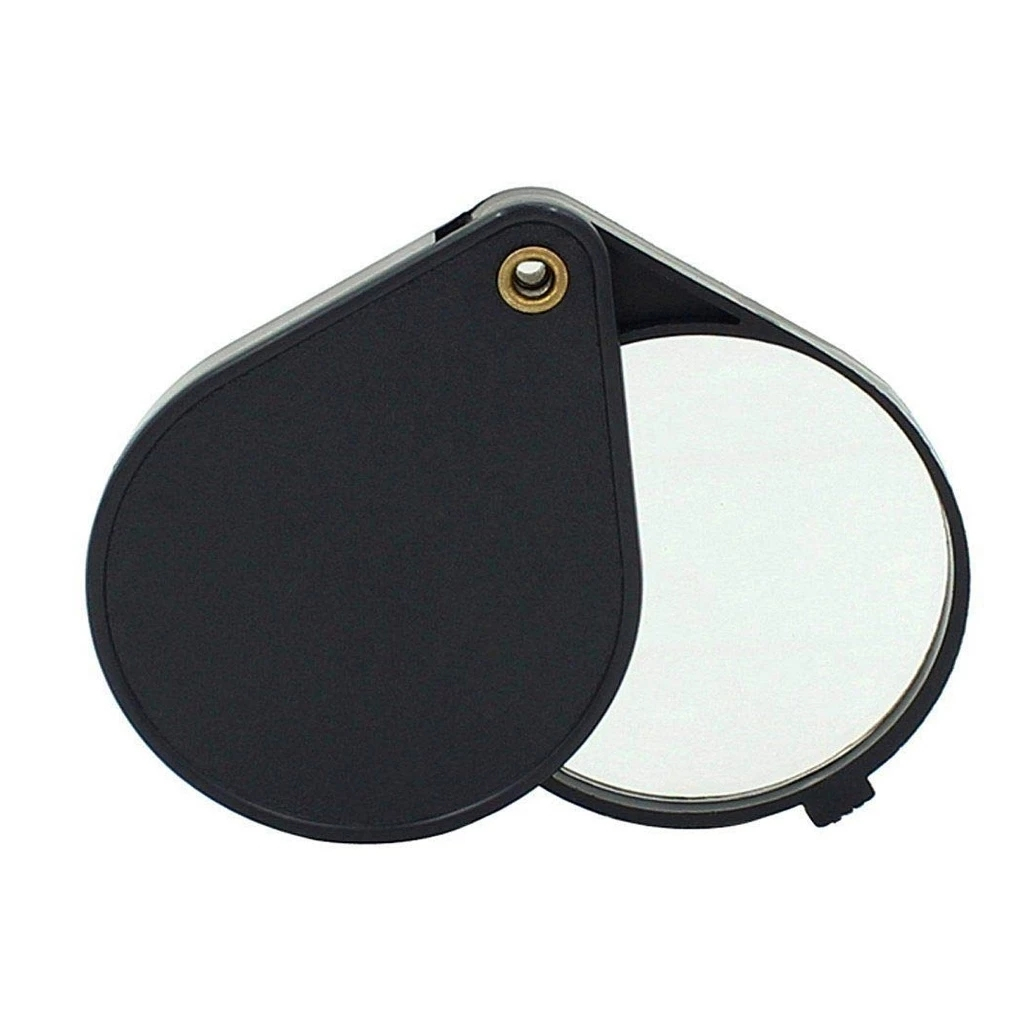 Lupa De Aumento Glass Lente Manual 50mm Leitura Estética em Oferta na Shopee